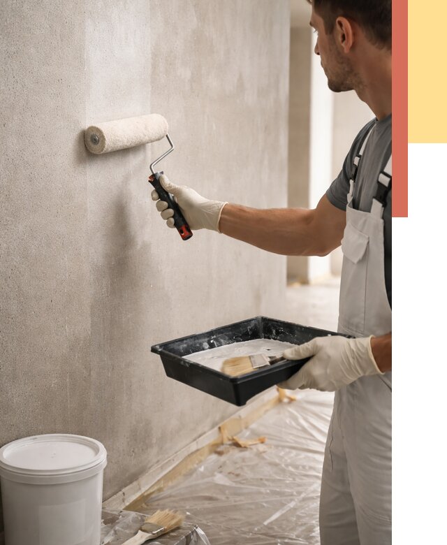 Грунтовка стен в Брянске от 2365 руб. м2 — быстро, недорого, с материалом | ОТДЕЛОЧНИК-Бнк