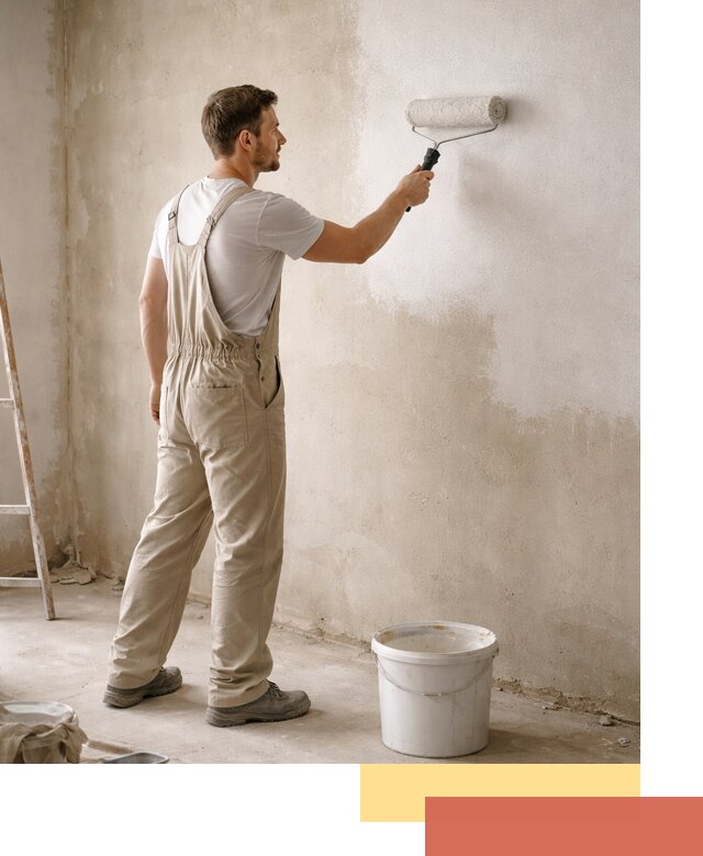 Грунтовка стен под отделку в Брянске профессиональным раствором