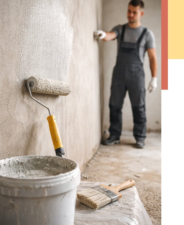 Нанесение бетоноконтакта на стены в Брянске от 4515 руб. быстро и недорого | ОТДЕЛОЧНИК-Бнк