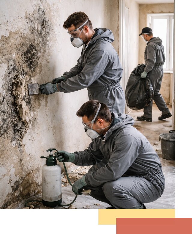 Удаление плесени со стен профессионально в Брянске