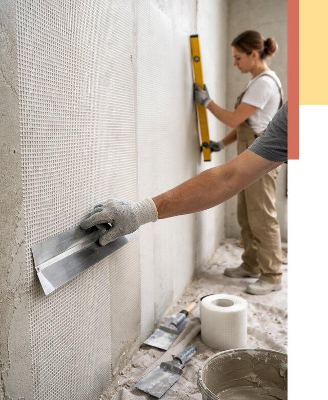 Армирование стен стеклосеткой в Брянске от 3440 руб. под ключ | ОТДЕЛОЧНИК-Бнк