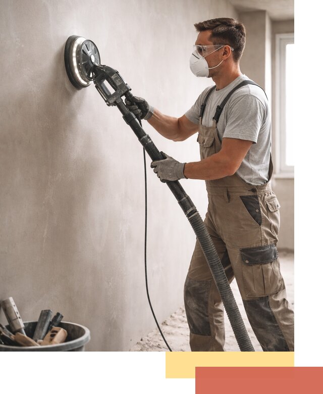 Профессиональная шлифовка стен в Брянске быстро и качественно