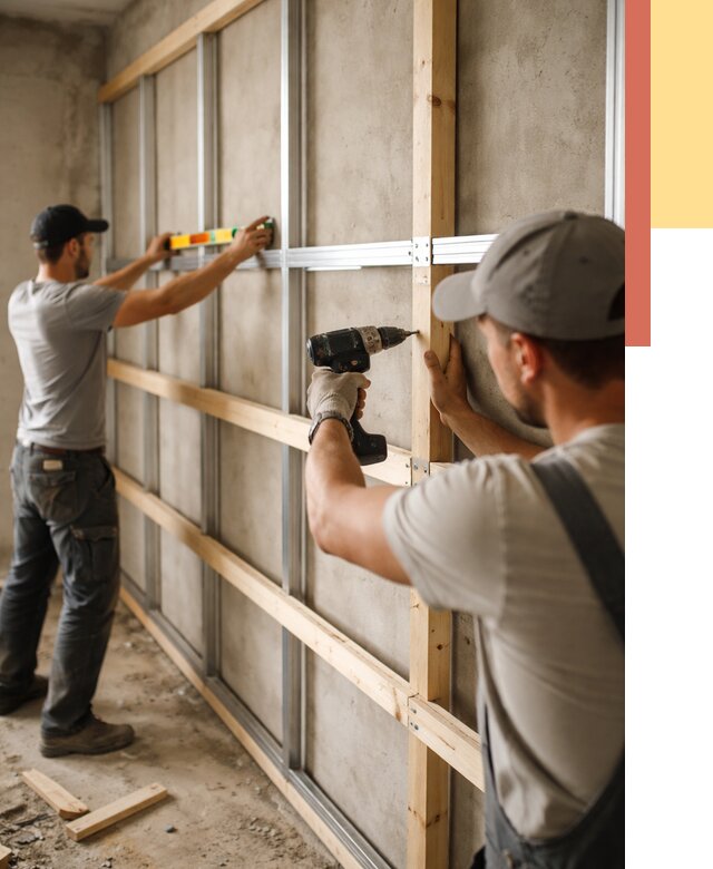 Устройство обрешетки под панели в Брянске от 2258 руб. — монтаж под ключ | ОТДЕЛОЧНИК-Бнк