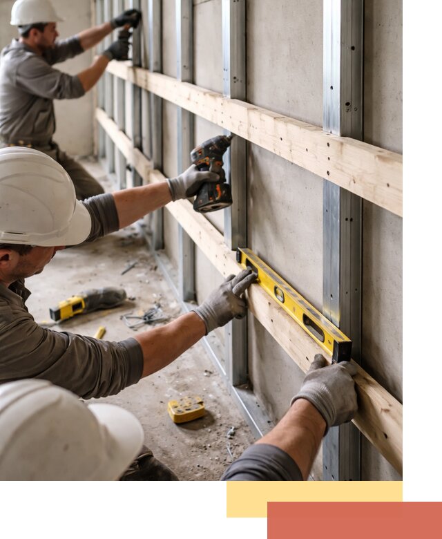 Устройство обрешетки под панели в Брянске