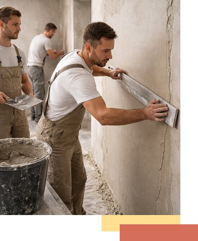 Штукатурка стен без маяков в Брянске быстро и качественно