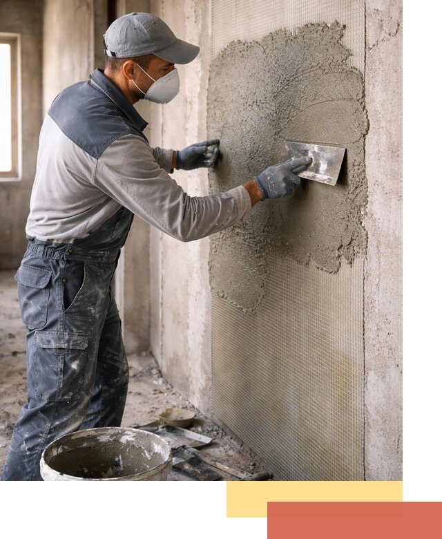 Штукатурка стен по сетке в Брянске под ключ качественно и быстро