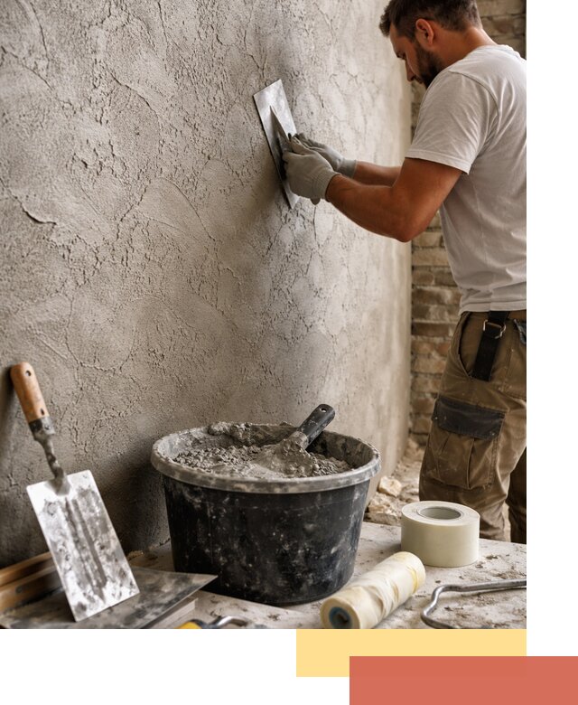 Декоративная штукатурка лофт в Брянске — отделка стен и потолков