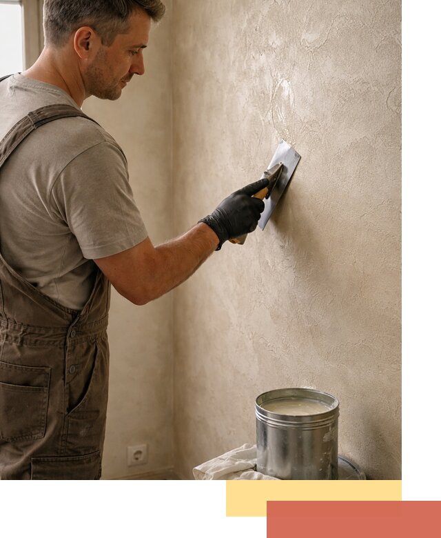 Нанесение воска на штукатурку в Брянске для защиты и блеска