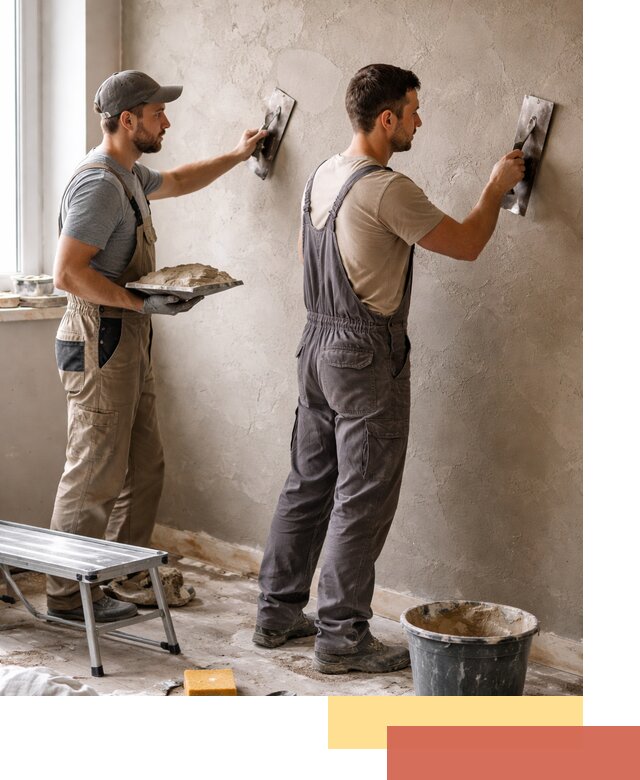 Ремонт декоративной штукатурки и восстановление фактуры в Брянске