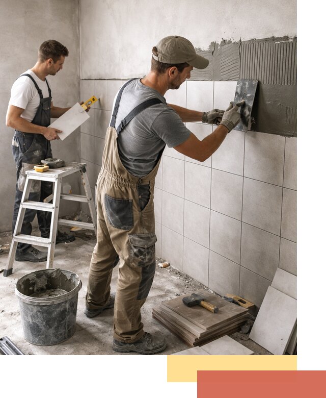 Укладка плитки на стены в Брянске профессионально и надежно