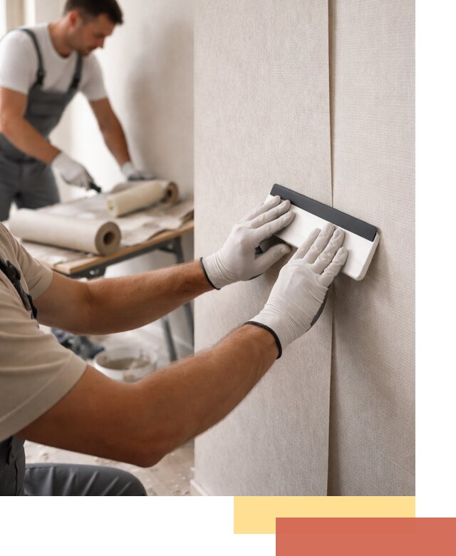 Поклейка обоев под покраску в Брянске профессионально и быстро