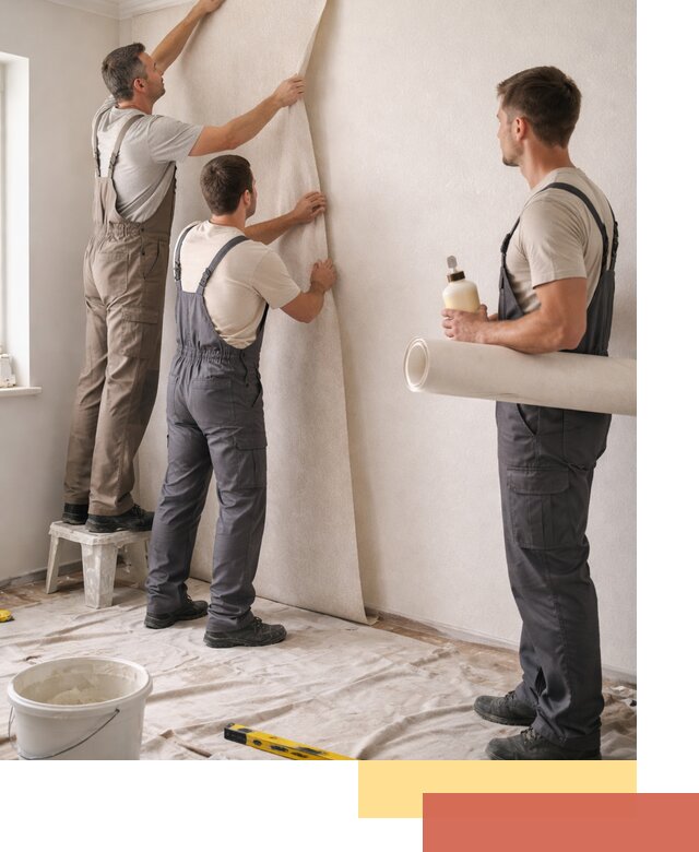 Оклейка стен обоями в Брянске — качественно и профессионально