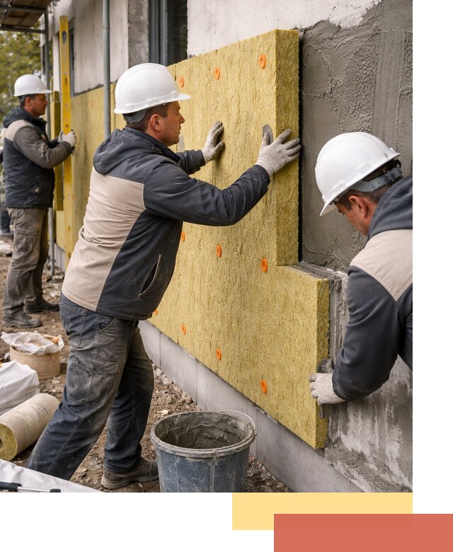 Утепление стен минватой в Брянске — тепло и звукоизоляция