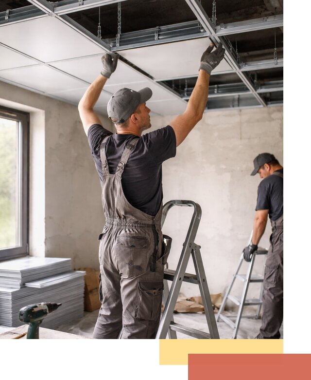 Монтаж кассетного потолка в Брянске качественно и быстро