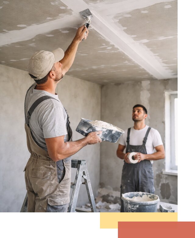 Обработка швов потолка ГКЛ в Брянске: качественная заделка и шпатлевка