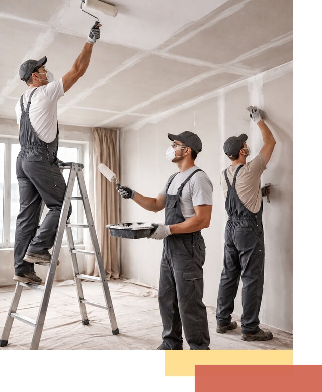 Покраска потолка из гипсокартона в Брянске качественно и недорого