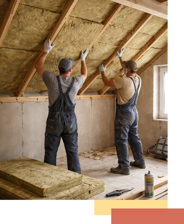 Утепление потолка минеральной ватой в Брянске